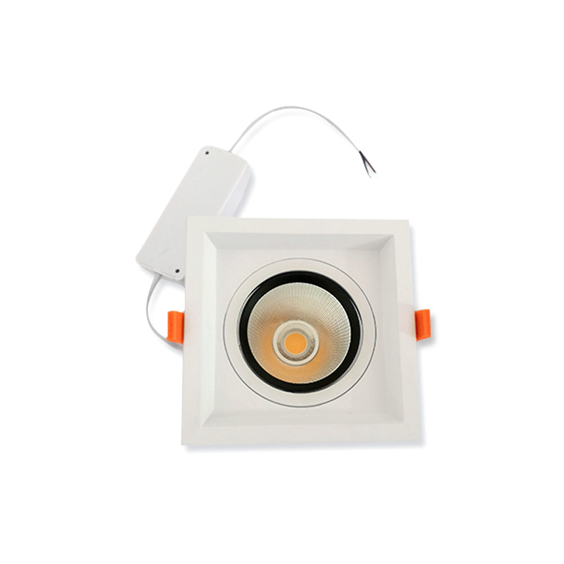 360° Angle Adjustable Square LED Ceiling Light Downlight
